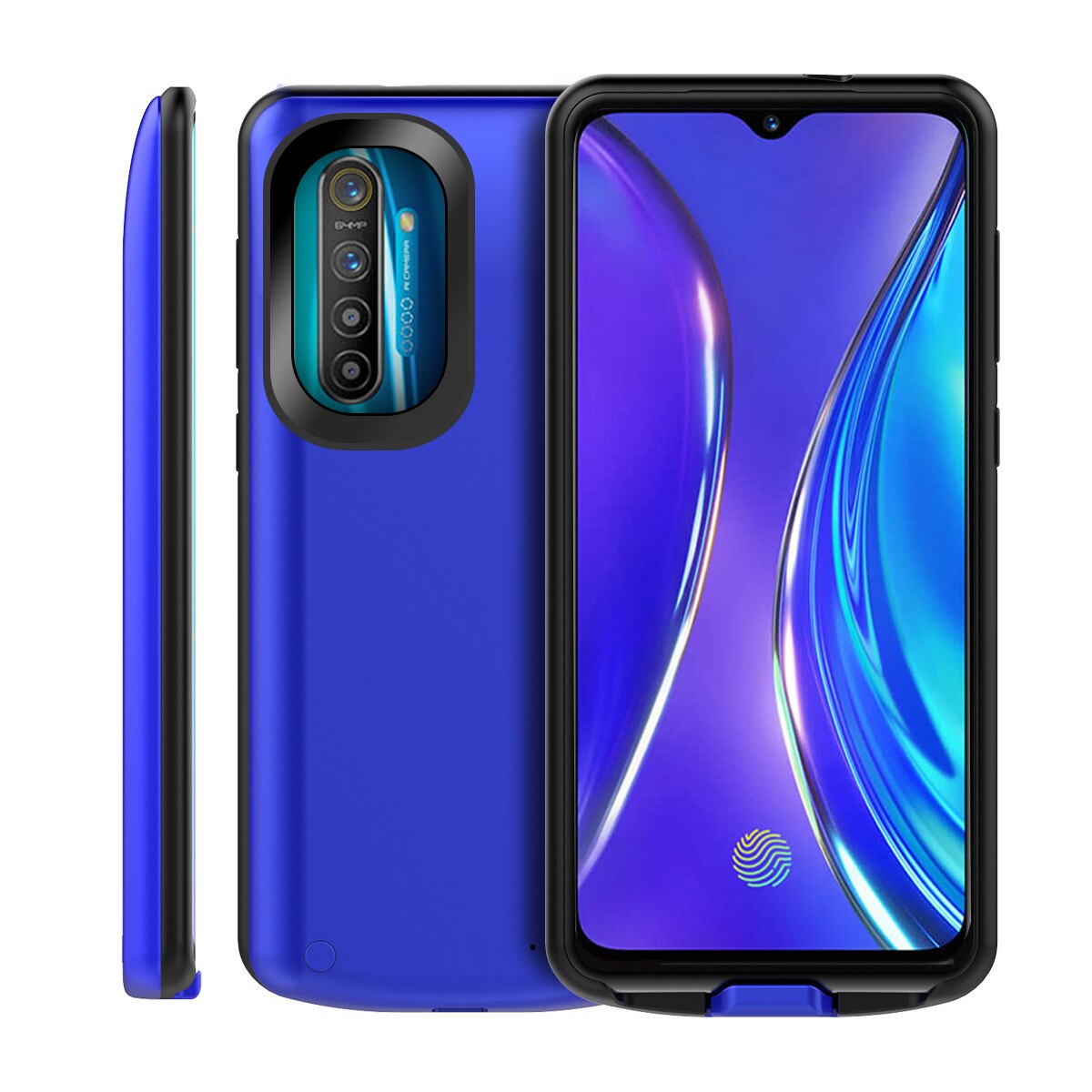 Coque de chargeur de batterie 6500mAh pour Oppo Realme X2 Pro, batterie de secours étendue: Realme x2