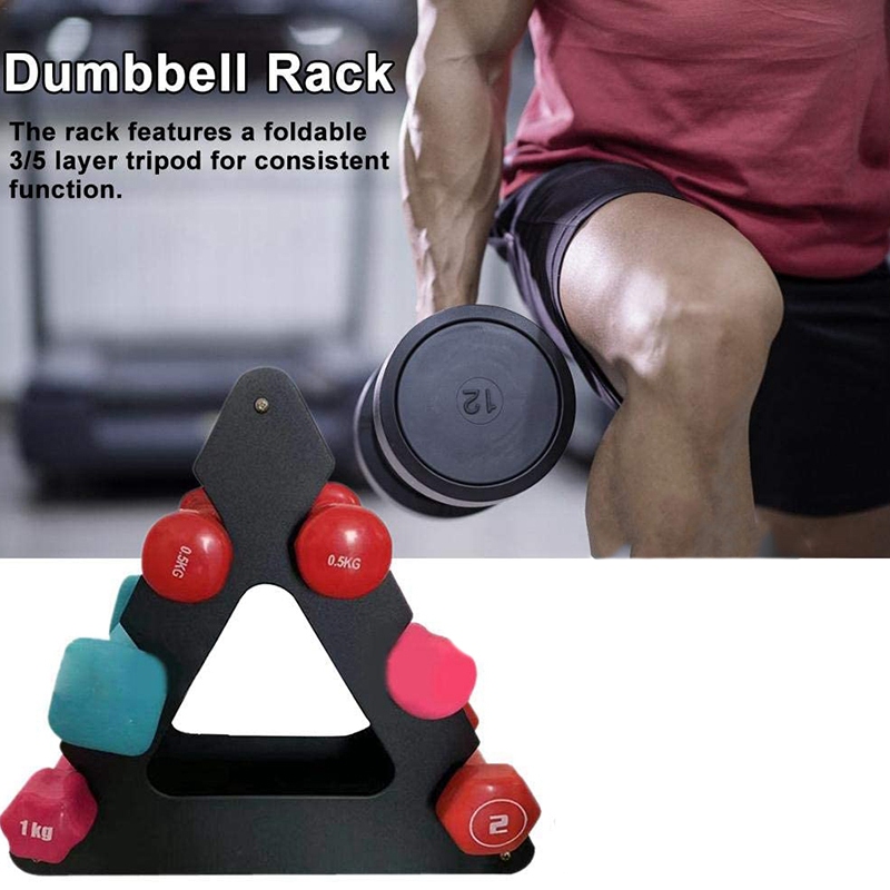 Weight Rack For Dumbbells Rack Multifunctional 3/5 Layer Rugged Dumbbell Holder For Household Use Dumbell Rack Stand