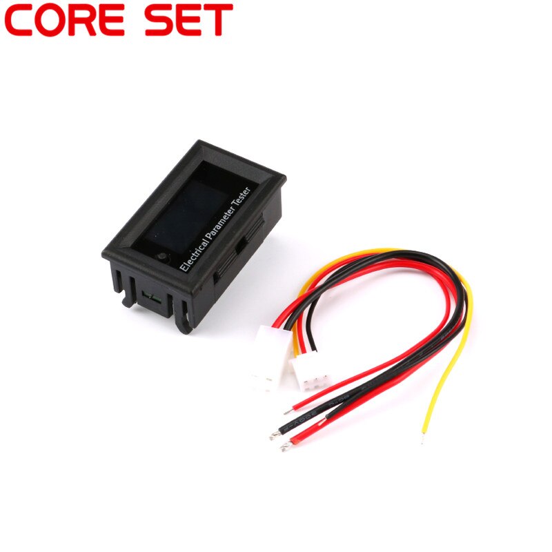 OLED Multifunction Tester Battery Tester Lithium Battery Capacity Meter Voltage Current Time Temperature Voltmeter Ammeter