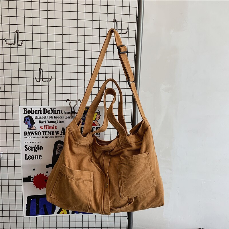 Women Bag Shoulder Bag Messenger Bag Teenager Girls Women&#39;s Canvas Teenage Large Bag Teen Bag Purse Crossbody Handbag