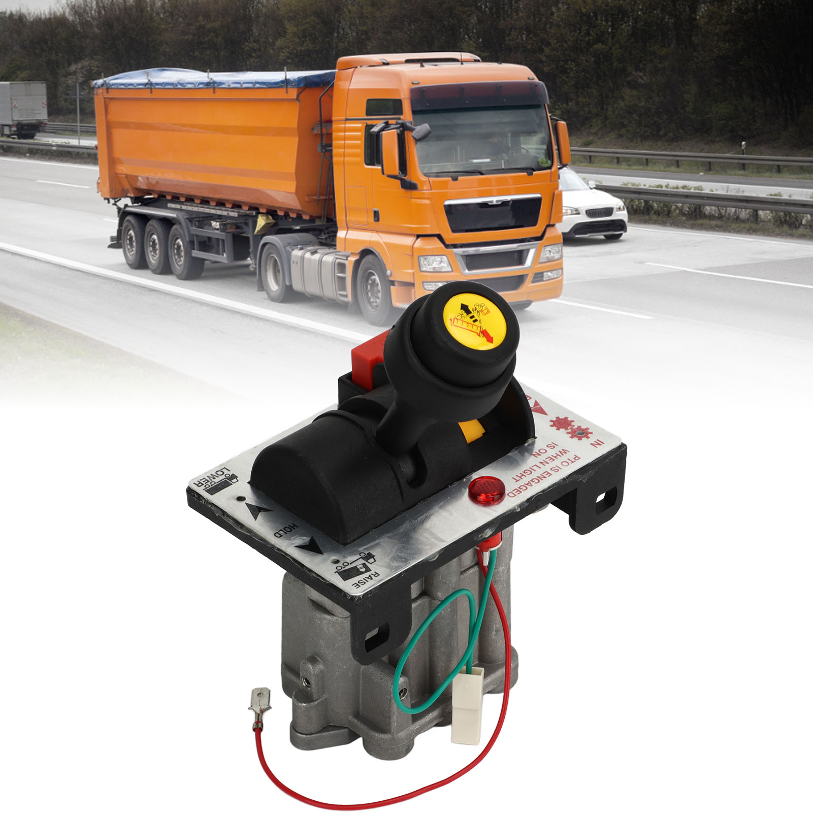 Vannes de commande proportionnelles avec interrupteur de prise de force, interrupteur de benne de ralentissement pour système hydraulique, vanne de commande de camion à benne basculante