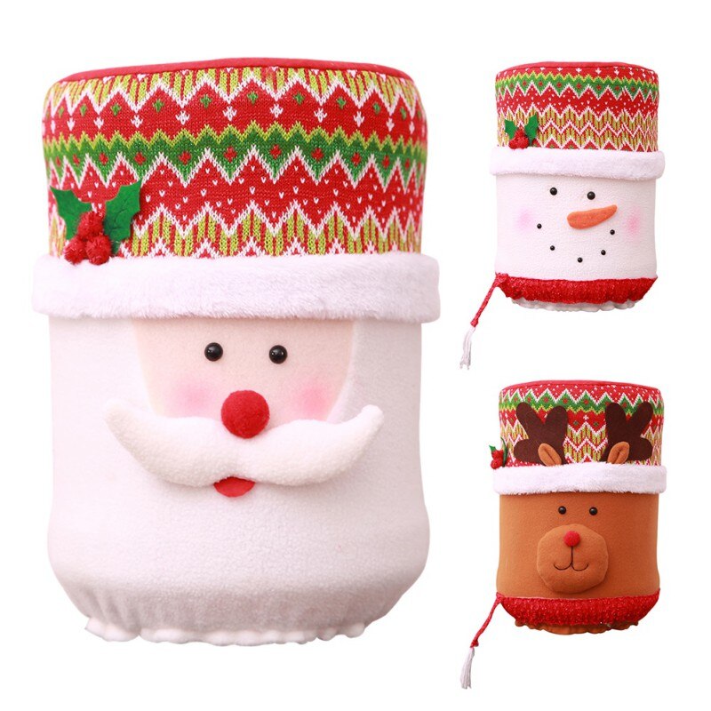 Kerst Water Dispenser Covers Gebreide Trui Kerstman/Sneeuwman/Elanden Covers Party Festival Decoraties