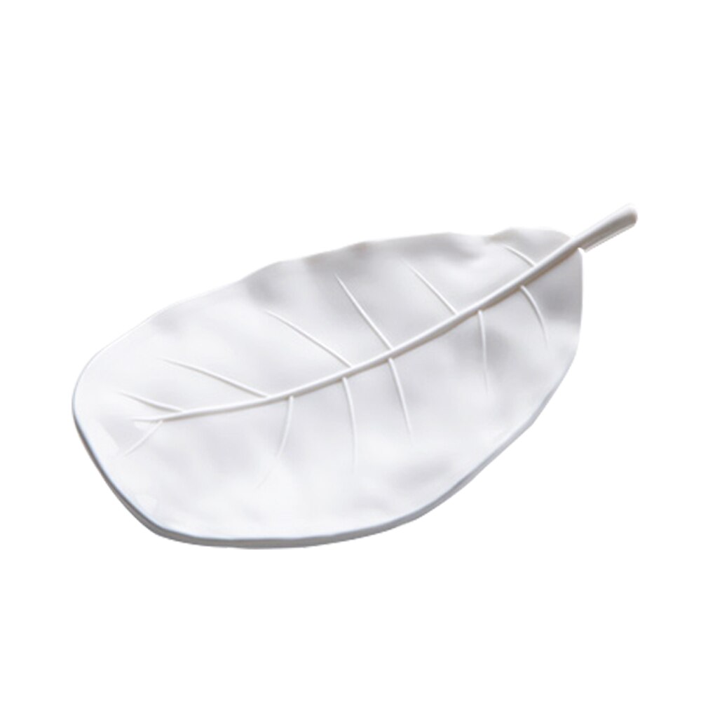 Portable Leaf Shape Soap Dish Box Plastic Drain Rack Soap Storage Holder Container Shelf Bathroom Shower Plate Tray: 02
