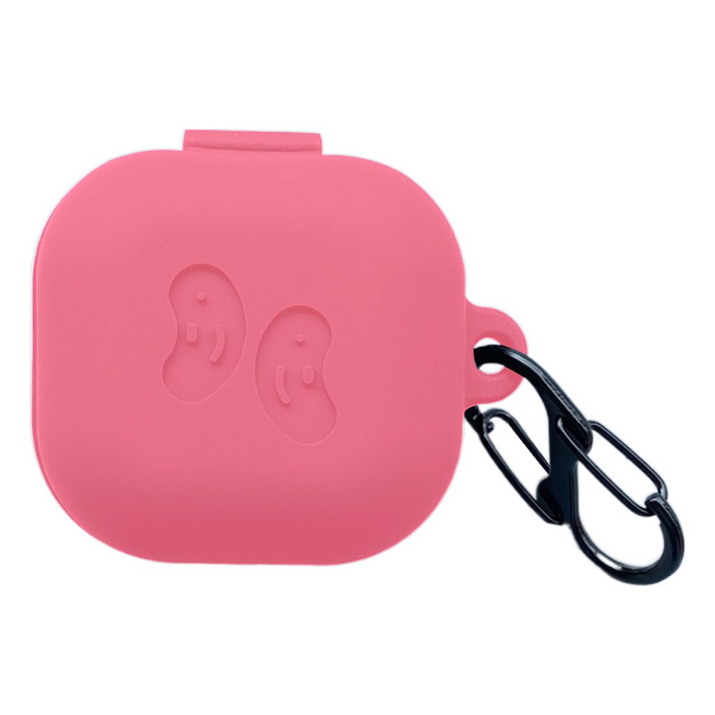 Protective Cover Silicone Case for Samsung Galaxy Buds live Earphone with Hook: E