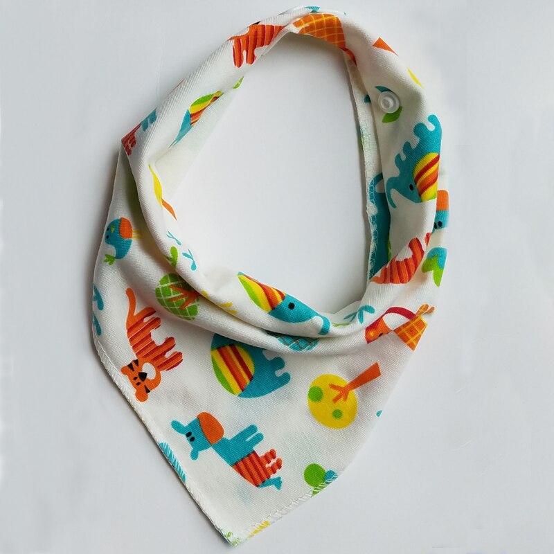 Katoen Bandana baby slabbetjes Babador Voeden Kiel Infant Spuugdoekjes bib Cartoon Speeksel Handdoek Baby Eten Accessoire Baby Spullen