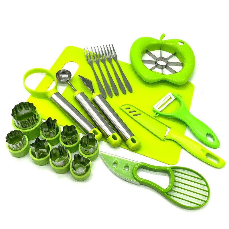 Cake Cutting Vegetable Fruit DIY Cutting Cutter Set Food Decor Cute Shaper Durable Kitchen Tool Cutter Mold Kitchen Gadgets