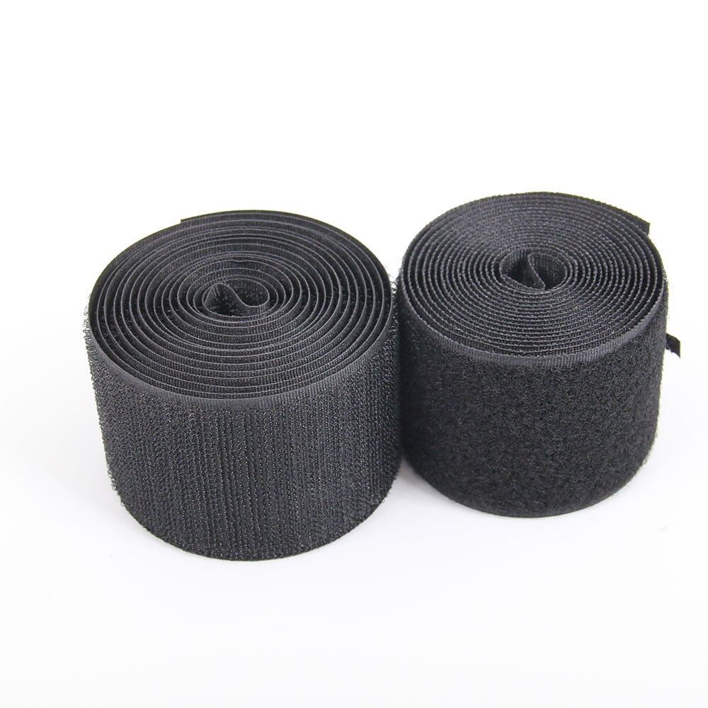 16mm to 150mm Width Black Hook and Loop Tape Sew On Not Self Adhesive Hook and Loop Tape