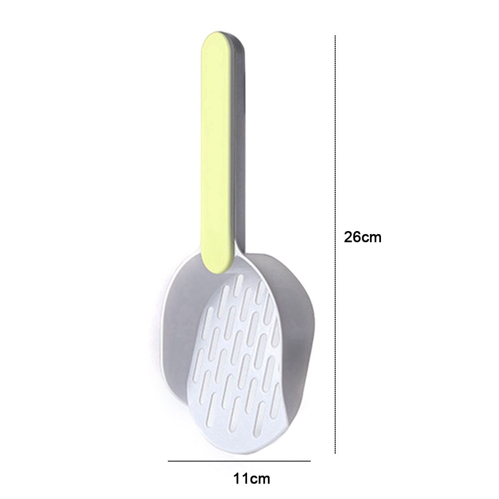 Huisdier Kattenbakvulling Scoop Filter Kattenbakvulling Kat Stront Schoonmaken Tool Dubbele Kleur Abs Kat Stront Schop