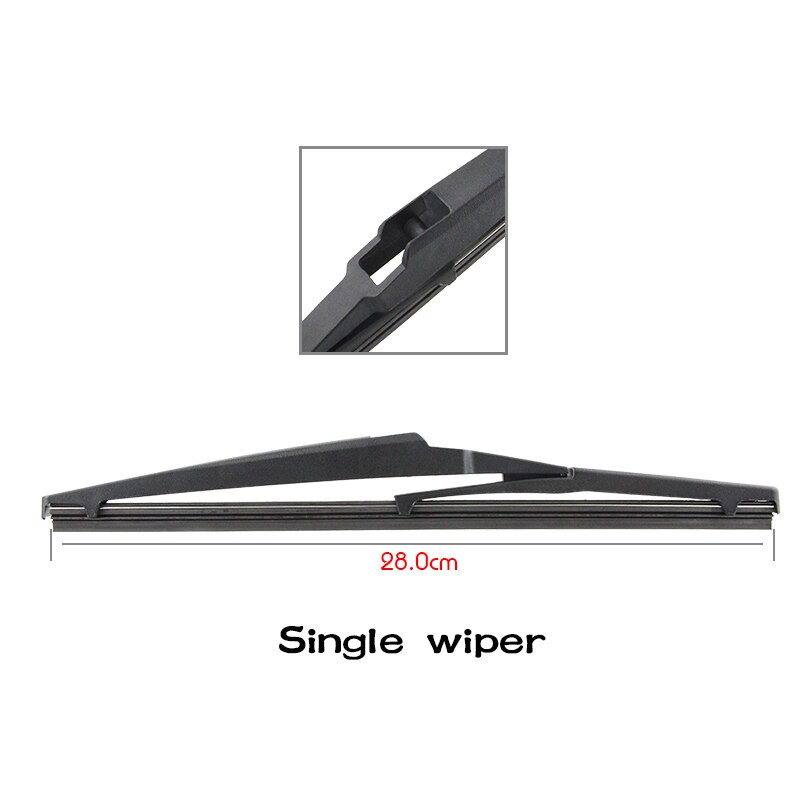 TarosTrade 244 0949 N 82641 rear wiper arm and blades, set 360 mm With 2 rear doors at the back