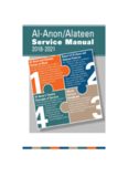 Al-anon / Alateen Service Manuelle )