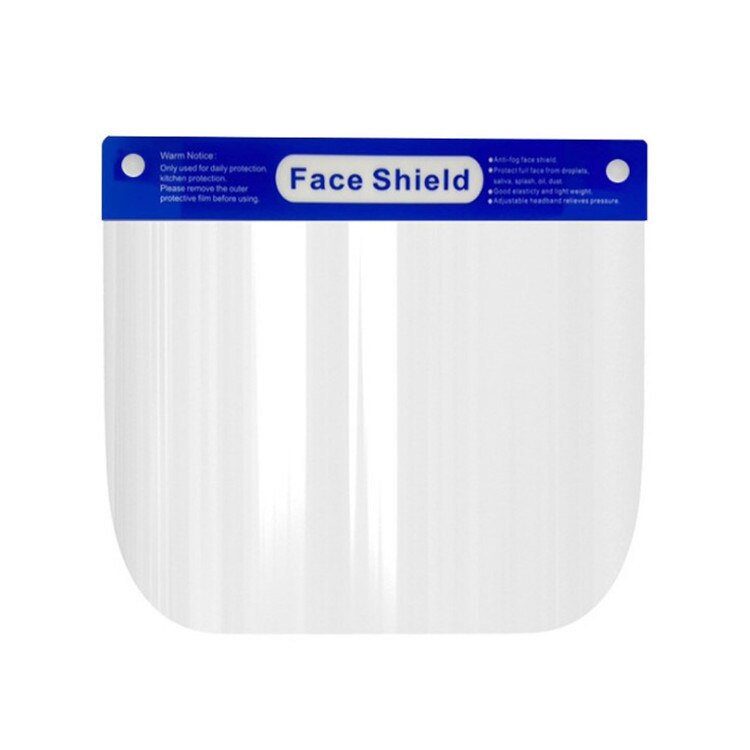 1Pcs Faceshield Transparent Full Face Cover Safety Protective Film Tool Anti-oil Anti-fog Kitchen Outside Use: face shield