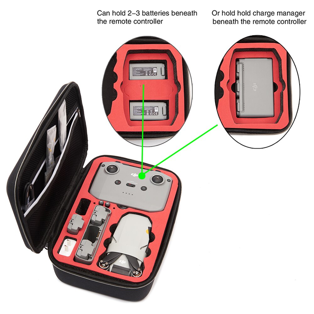 Tragen fallen für DJI Mavic Mini 2 Tragbare Mini Tasche Handtasche Koffer Schulter Kasten für DJI Mavic Mini 2 fallen Drohne Zubehör