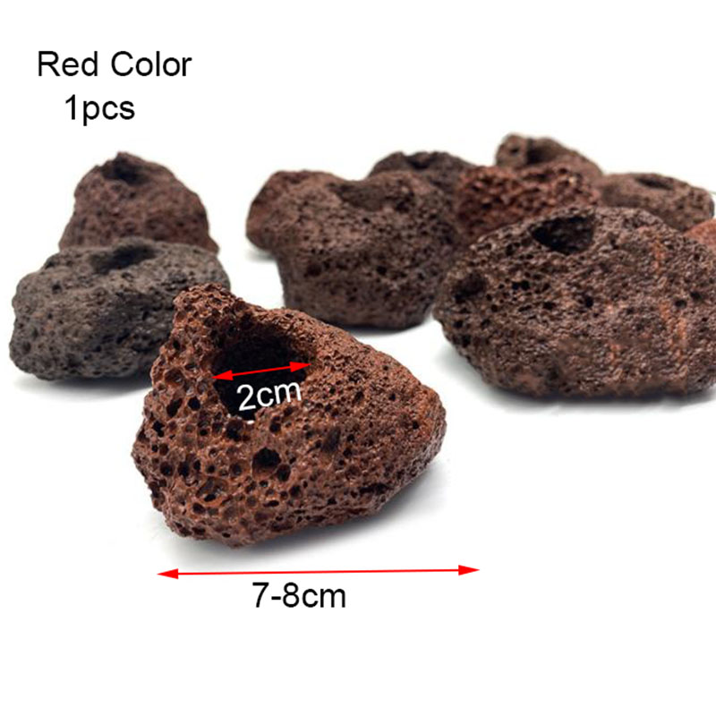 Decoración de acuario volcánico, maceta de fijación de plantas para pecera, plantas de agua de lunares, taza de plantación en maceta, accesorios para acuario, filtro negro: Verde