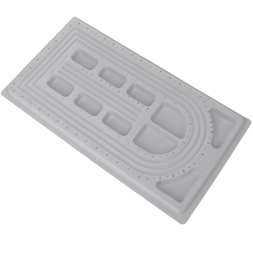 Brett diy perle bord smykker halskjede beading flokket håndverk verktøy dame tallerken