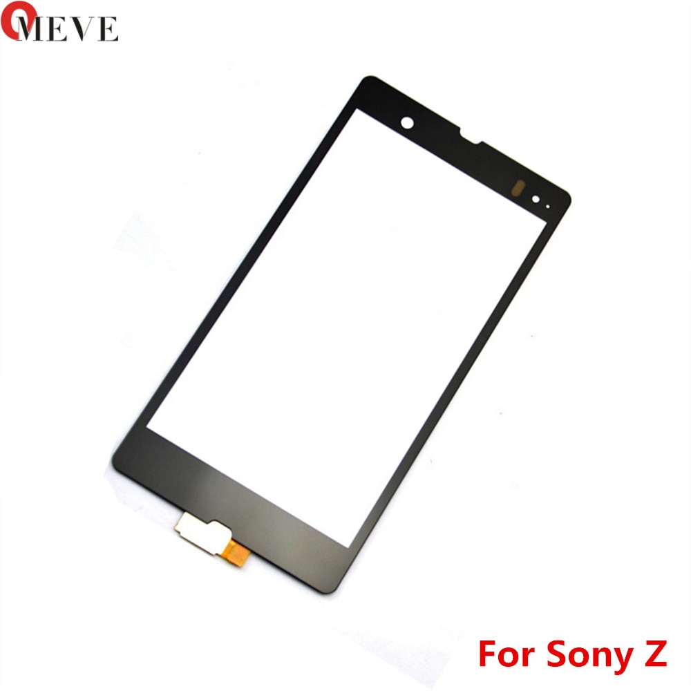 5.0 ' Voor Sony Xperia Z L36h L36i C6606 C6603 C6602 Touch Screen Panel Sensor Digitizer Buitenste Glas lens
