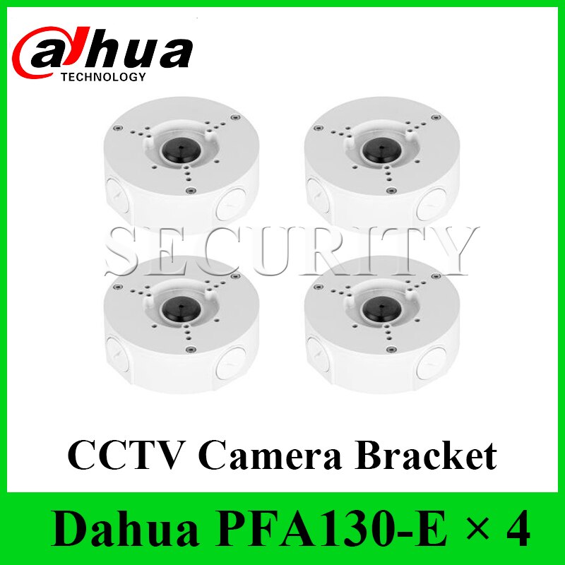 4 Pieces/Lot Dahua PFA130-E Water-proof Junction Box for Dahua IP Camera Neat & Integrated Aluminum IP66 Bracket