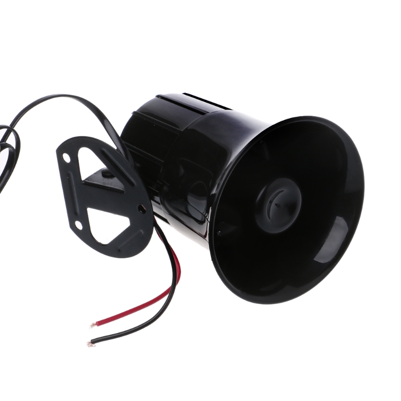 Dc 12v 6 sonidos 150db bocina de aire sirena altavoz para auto coche barco megáfono con micrófono