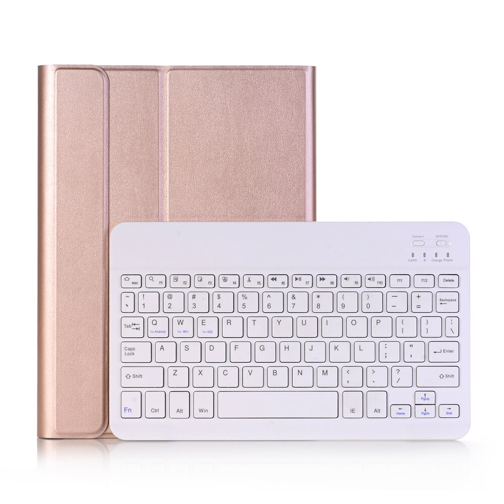 Étui de clavier Ultra-mince pour Apple Ipad Air1/Air2 Pro, 9.7 pouces, , housse de clavier sans fil Bluetooth: Pink