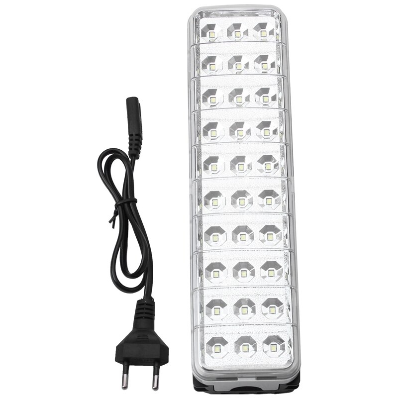 Led noodverlichting zaklamp mini 30 led 2 -standen oplaadbare noodverlichting lamp voor thuis, kamp, buiten