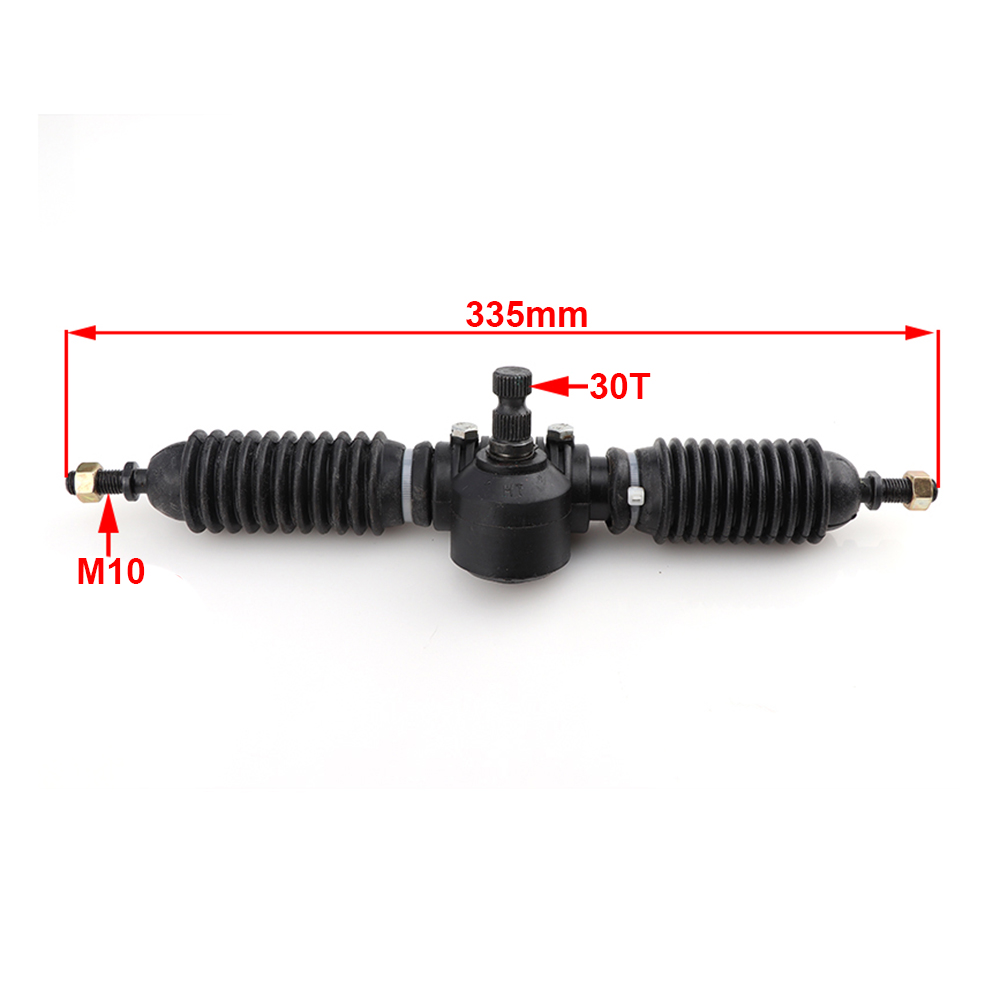 30T Steering Column U joints Shaft 300mm 320mm 420mm Power Steering Gear Rack Pinion Fit For DIY Go Kart ATV UTV Buggy Quad Bike: green