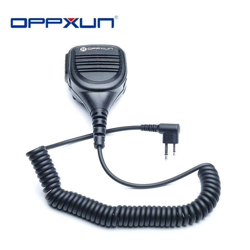 2021 quente dropshipping 2 pinos remoto alto-falante microfone para motorola walkie talkie gp68 gp88 gp88s gp300 cp150 rádio pmmn4013