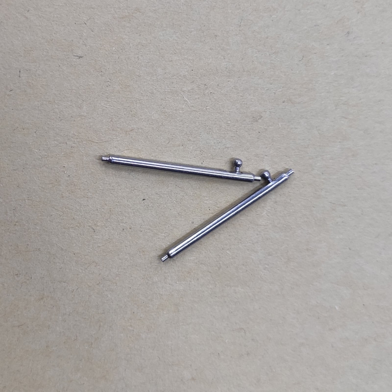 4 st 18mm 20mm 22mm fjäderstänger stift 1.5mm diameter klockstift tillbehör till klockarmband med snabbkoppling