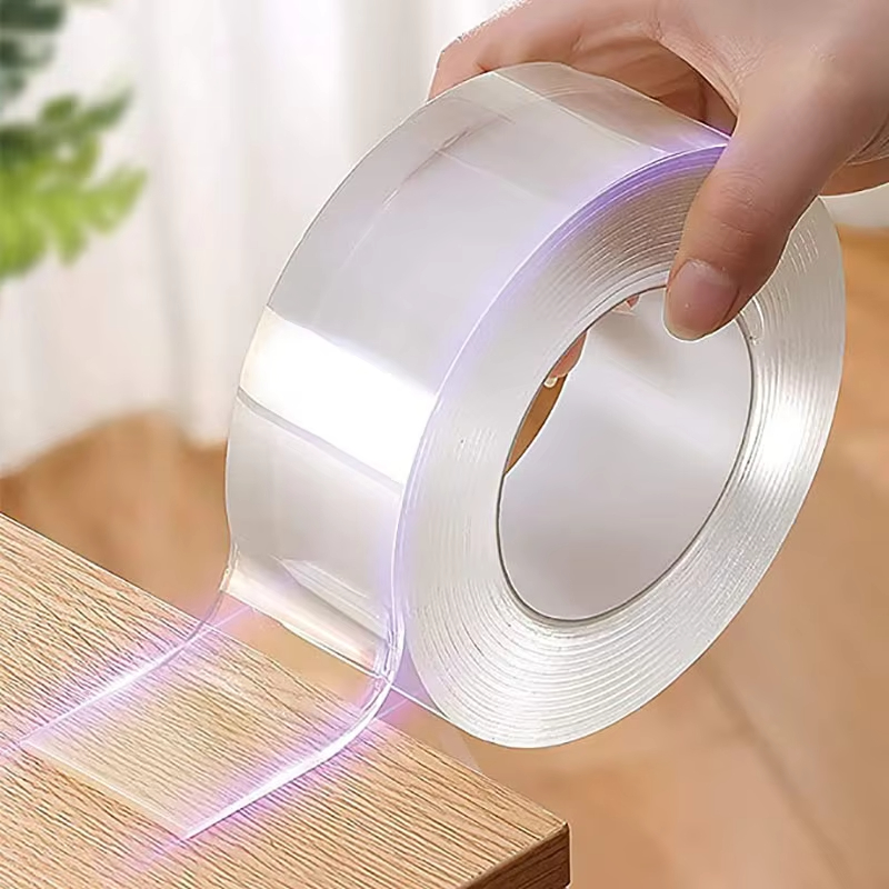 1-5Pcs Double Contact Nano Tape Powerful Extra Strong Sided Adhesive Water No Trace For Kitchen And Bathroom Waterproof And Tool