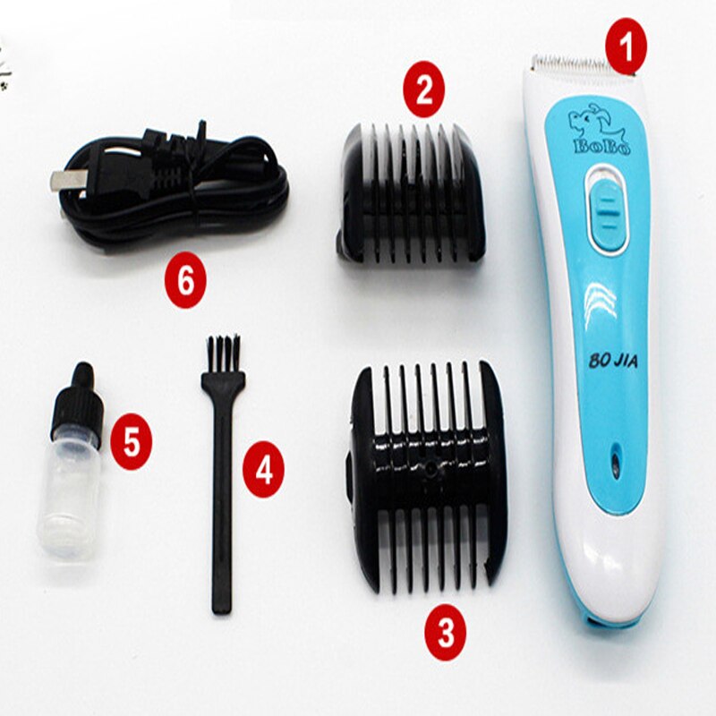 Baby Elektrische Tondeuse Professionele Usb Oplaadbare Waterdichte Tondeuse Clipper Voor Baby & Kinderen Kapsel Thuisgebruik