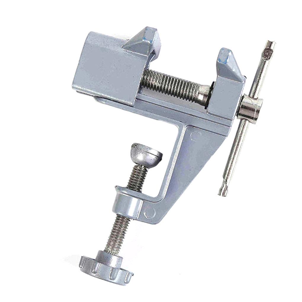 Tabletop Workbench Vise Universal Clamp On Table DIY Craft Woodworking Modeling Jewelry Clamp Vice Woodworking Small Clamp Vise