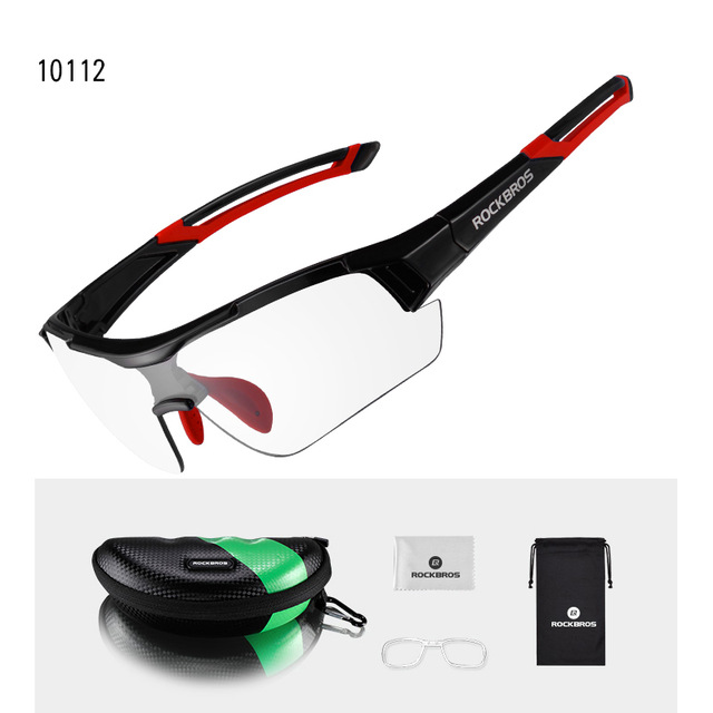 ROCKBROS Radfahren Photochromen Sonnenbrille Polarisierte Gläser Radfahren Ich bin Freien Sport MTB Fahrrad Fahrrad Sonnenbrille Fahrrad Brillen: 10112
