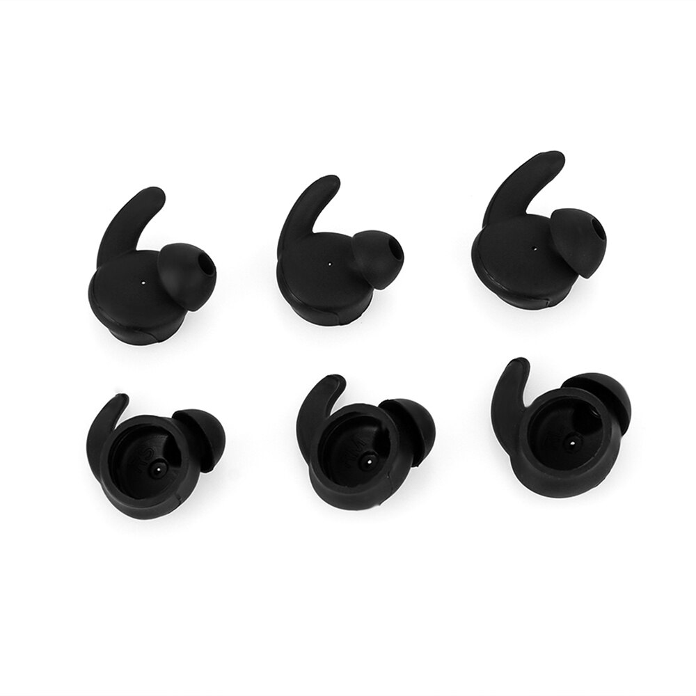 3 pary końcówek dousznych silikonowe nakładki na uszy miękkie słuchawki pokrywa akcesoria do zestawu słuchawkowego Bluetooth Huawei Honor xSport AM61