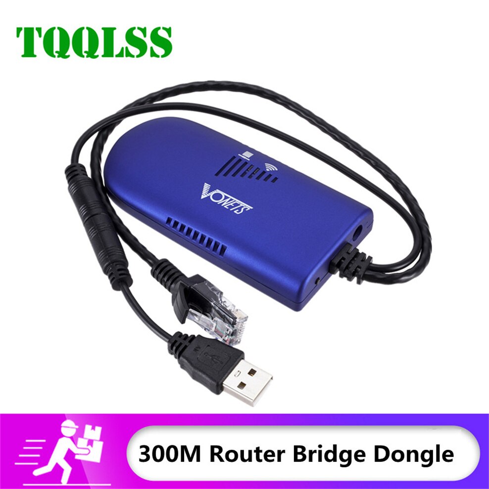 Bridge VAP11G 300m Router Bridge Dongle 4G RJ45 Ethernet To Wireless WiFi Repeater Adapter Cable