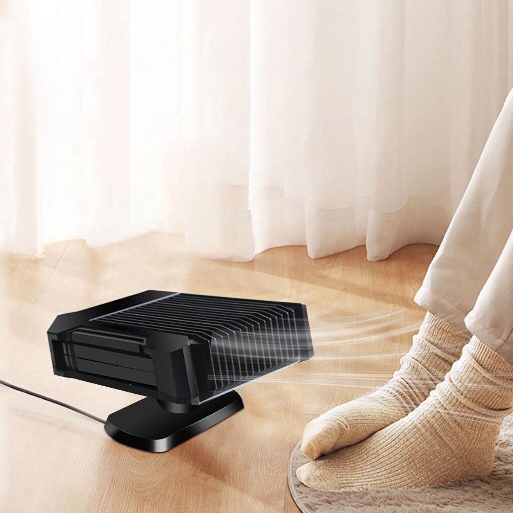 150W Car Auto Heater 12V Air Purifier Cooler Dryer Demister Defroster Portable 2 in 1 Windshield Warm Fan Truck Van