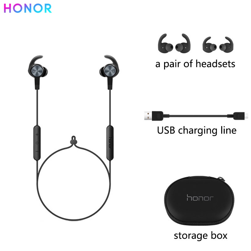 Huawei Honor Xsport AM61 Oortelefoon Bluetooth Draadloze Verbinding Met Mic In-Ear Stijl Lading Headset Voor Ios android