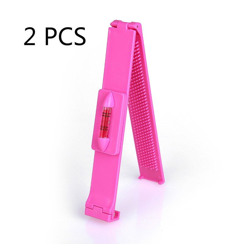 2pcs/set DIY Bangs Hair Cutting Clip Comb Hairstyle Typing Trim Tool Factory Price: Default Title
