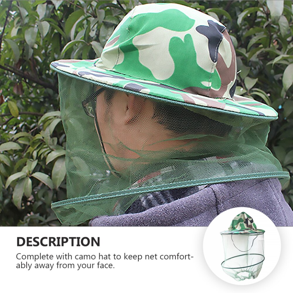 Insetto cap anti-Ape Insetto Creativo cap Camuffamento tutto'aperto cap Scialle