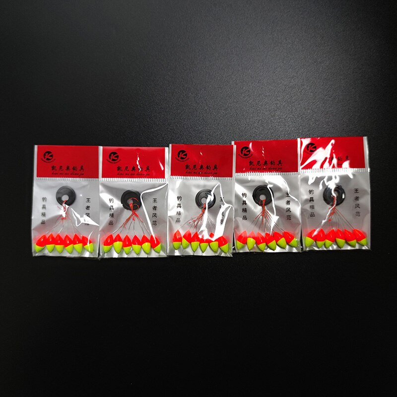 30 pz/lotto Oliva Galleggiante Da Pesca A Sette stelle Galleggiante L/M/S Formato Rosso/Giallo/Bianco/Luce Galleggianti Pesca Notturna Boa Pesca Alla Carpa A475: Blu