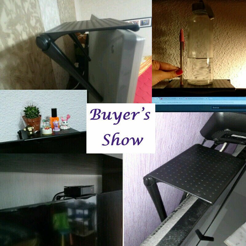 Półka ekspozycyjna biurko ze schowkiem monitor komputerowy podstawka biurowa uchwyt na telewizor ABS bez deformacji wytrzymały i trwały uchwyt stojak