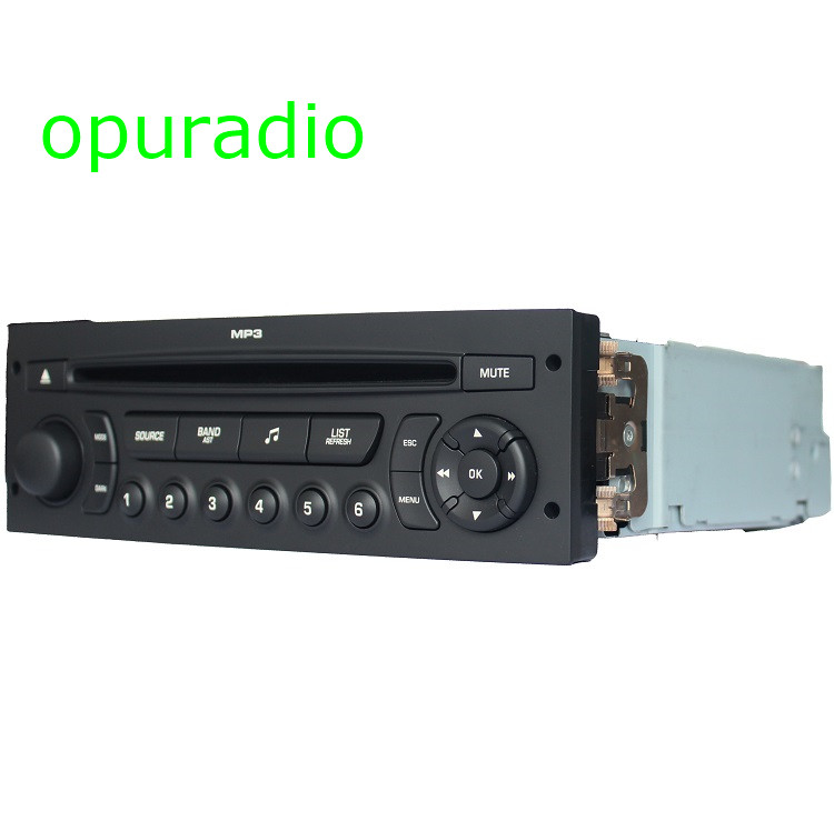 GENUINE RD45 Car Radio with CD USB Bluetooth for Peugeot 207 206 307 308 807 Citroen C2 C3 C4 C5 C8 (set VIN code yourself)