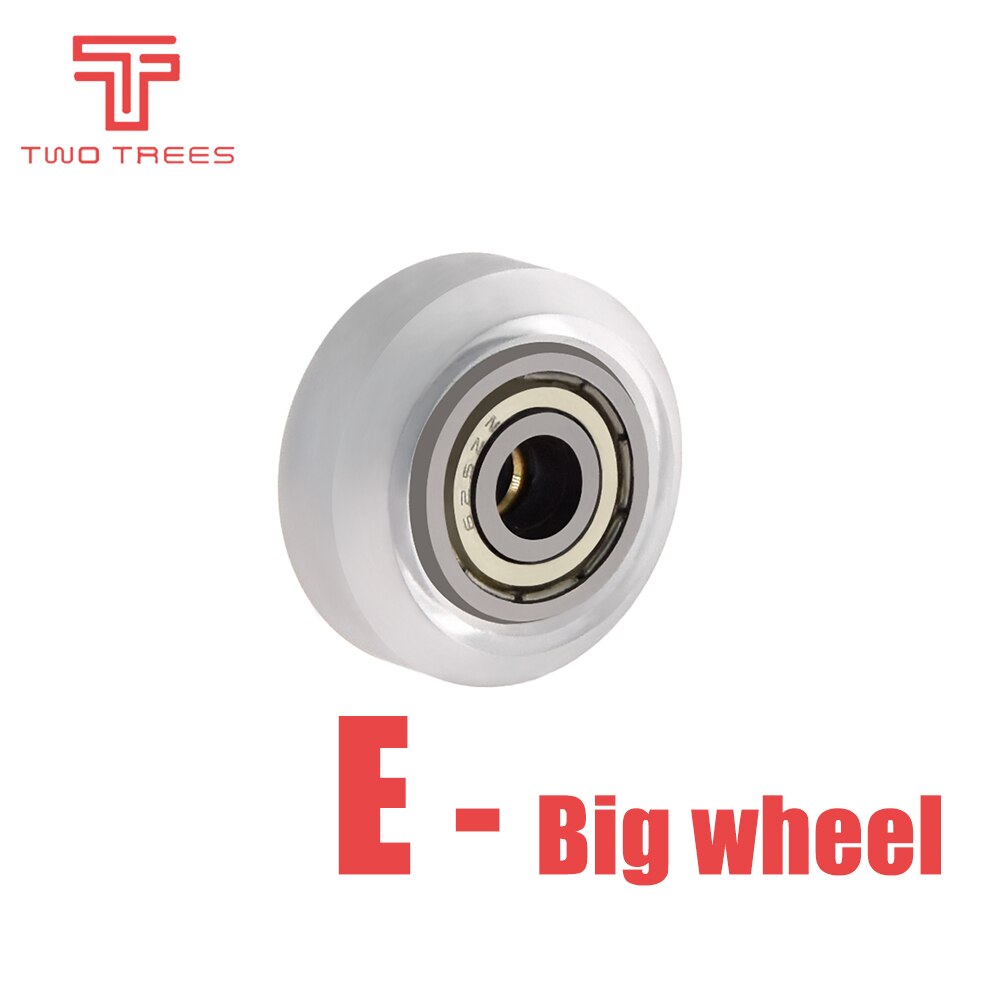 10pcs CNC Openbuilds Plastic wheel POM with 625zz MR105zz Idler Pulley Gear Passive Round Wheel Perlin Wheel V type for V-Slot: E-Big wheel