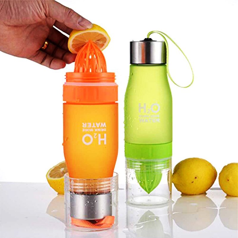 Z30 650Ml Outdoor Sport Reizen Lichtgewicht Citroen Water Fles Zetgroep Sap Fruit Pulp Water Flessen Voor Gezond Drinken