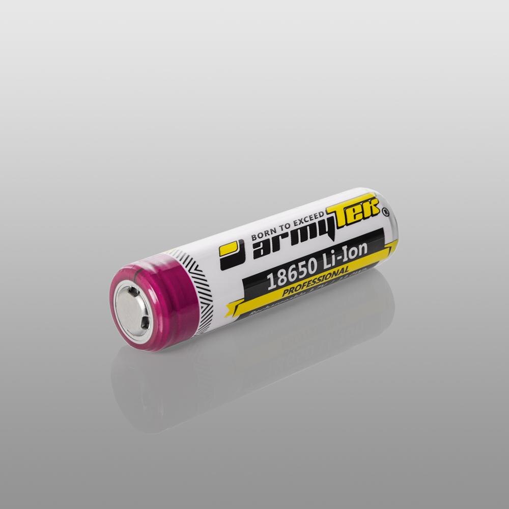 Armytek – batterie Li-Ion 18650, 3500mAh, Rechargeable, pour lampe de poche/torche uniquement