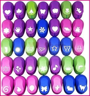 free ship 1'' 25mm diy craft punch hole punch scrapbook paper cutter hole punch child Embosser device perfurador S2990