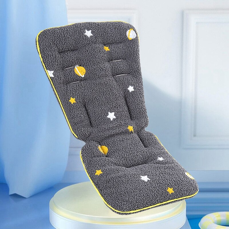 Assento do bebê assento de assento do bebê assento de assento de carro assento de assento de assento de assento de bebê almofada de assento infantil fluff universal para carrinho de criança, assento de carro