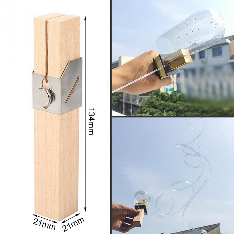 Portable Plastic Bottle Cutter w/ spare blade Outdoor Household Bottles Rope Tools DIY Craft Bottle Rope Cutter Tool