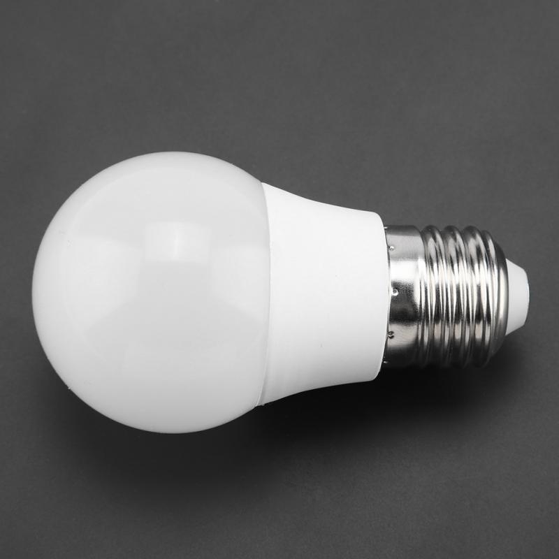 Ampoule à économie d'énergie E27, 3W AC85-265V, haute lumière LED lumineuse, Durable, ampoule pour éclairage de chambre à domicile