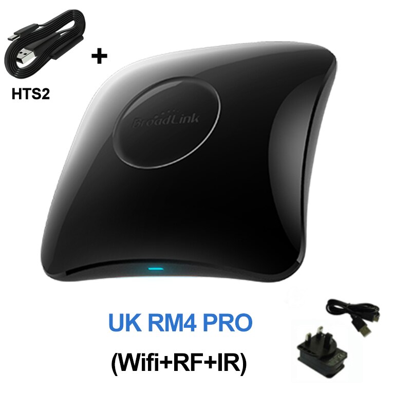 Broadlink RM4 PRO Universal Smart IR RF Remote Controller RM4 Mini Wifi IR Remote Control Work With Alexa Google Home HTS2: RM4 PRO HTS2 UK