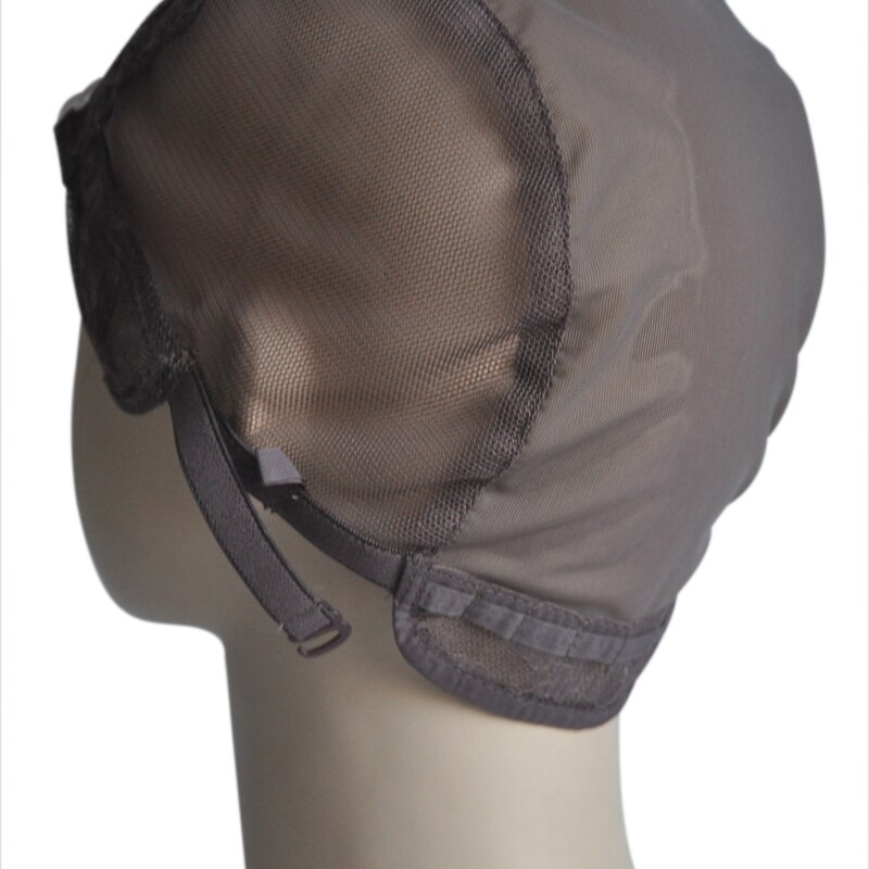 1*3.5 U Part Transparent Swiss Lace Wig Cap For Making Wigs with Adjustable Strap Weaving Cap Glueless Wig Caps Size S/Ml