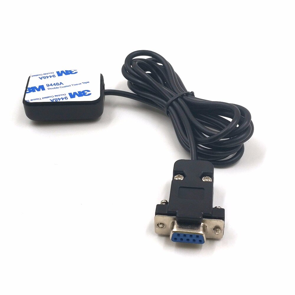 5.0V RS-232 DB9 female connector RS232 GPS receiver,9600bps,NMEA-0183 protocol,4M FLASH,with GPS module and antenna,BS-72D