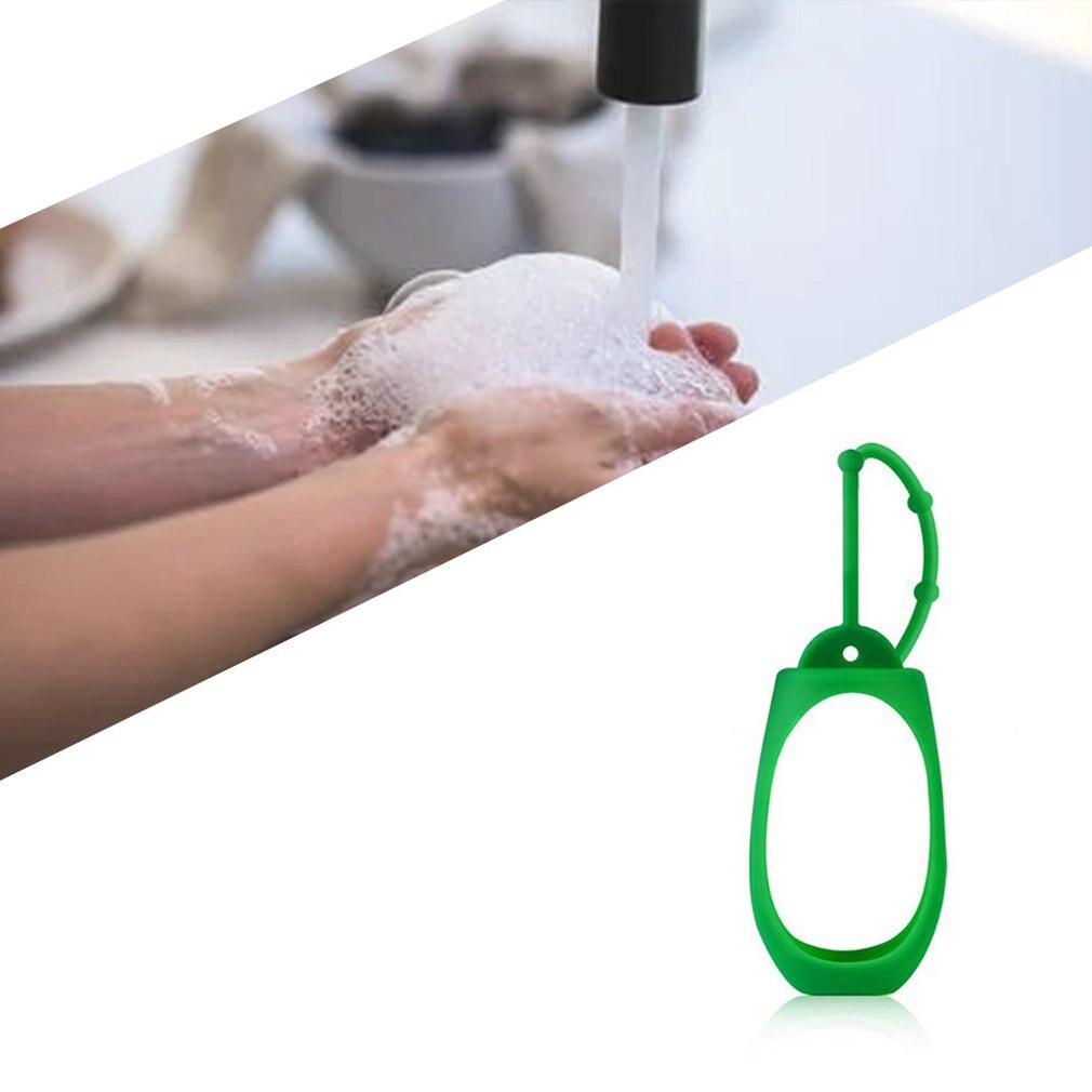 50ml Silicone Hand Sanitizer Holder Dettol Water-free Hand Sanitizer Silicone Holder 50ml Silicone Bottle Holder
